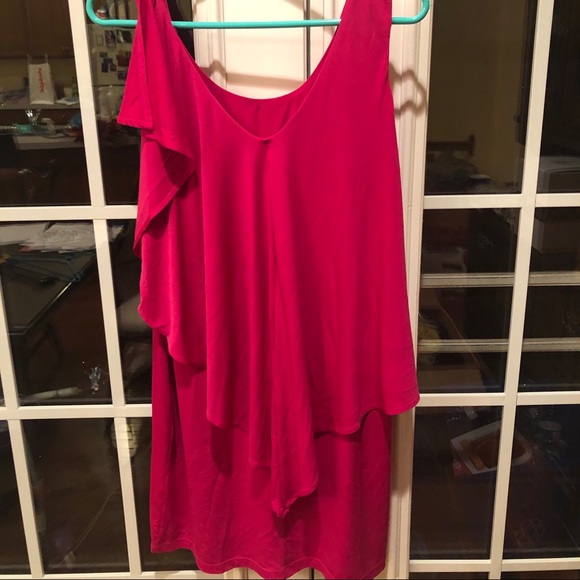 Maggy London Casual Hot Pink Dress - Picture 2 of 3